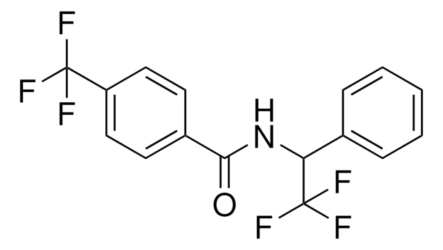 4-TRIFLUOROMETHYL-N-(2,2,2-TRIFLUORO-1-PHENYL-ETHYL)-BENZAMIDE AldrichCPR