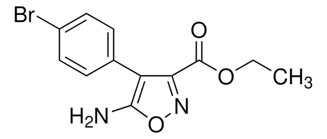 Ethyl 5-amino-4-(4-bromophenyl)isoxazole-3-carboxylate 97%