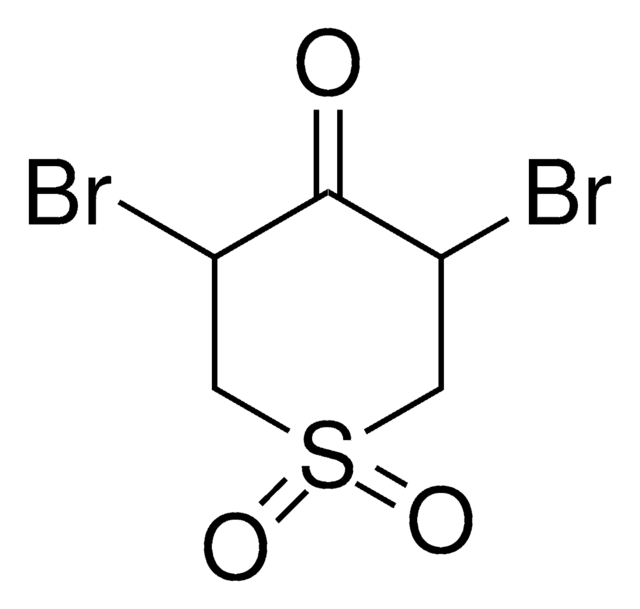 3,5-DIBROMOTETRAHYDRO-4H-THIOPYRAN-4-ONE 1,1-DIOXIDE AldrichCPR