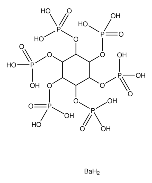 Phytic acid hexabarium salt from corn