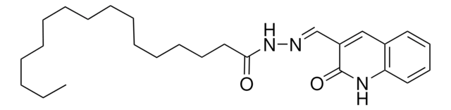 N'-((2-OXO-1,2-DIHYDRO-3-QUINOLINYL)METHYLENE)HEXADECANOHYDRAZIDE AldrichCPR