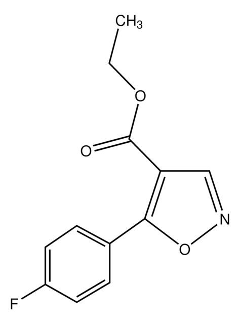 Ethyl 5-(4-fluorophenyl)isoxazole-4-carboxylate