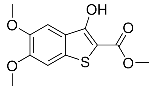 Methyl 3-hydroxy-5,6-dimethoxy-1-benzothiophene-2-carboxylate AldrichCPR