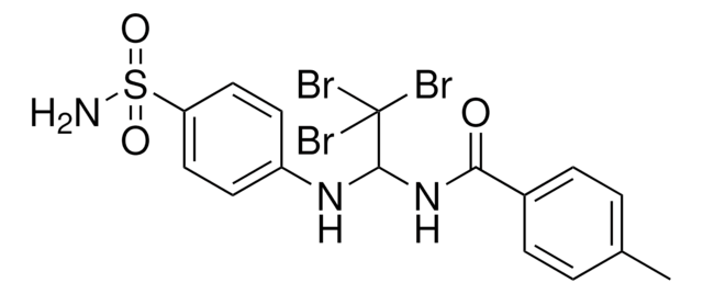 N-(1-(4-(AMINOSULFONYL)ANILINO)-2,2,2-TRIBROMOETHYL)-4-METHYLBENZAMIDE AldrichCPR