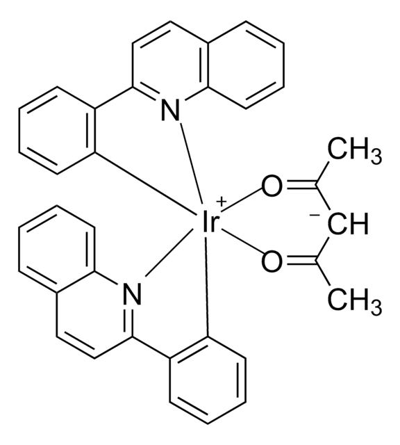 (2,4-Pentanedionato)bis[2-(2-quinolinyl)phenyl]iridium(III) 98%