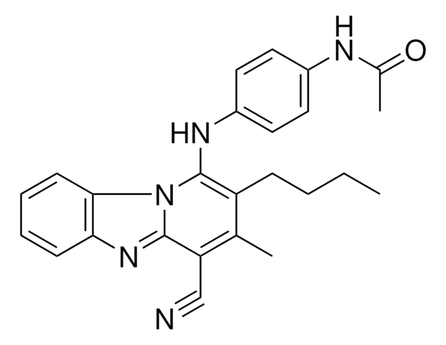 N-(4-((2-BUTYL-4-CYANO-3-METHYLPYRIDO(1,2-A)BENZIMIDAZOL-1-YL)AMINO)PH)ACETAMIDE AldrichCPR