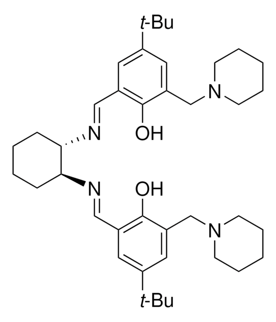 2,2&#8242;-[(1S,2S)-1,2-Cyclohexanediylbis[(E)-(nitrilomethylidyne)]]bis[4-(tert-butyl)-6-(1-piperidinylmethyl)phenol] 97%