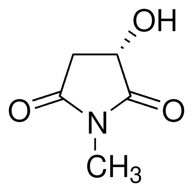 (S)-(&#8722;)-2-Hydroxy-N-methylsuccinimide 97%