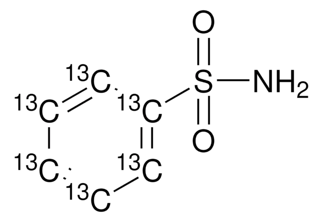 Benzenesulfonamide-13C6 99 atom % 13C, 98% (CP)