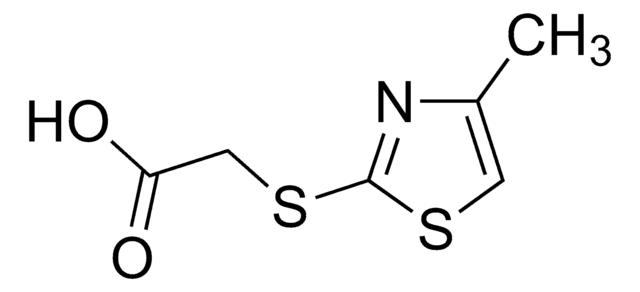 [(4-Methyl-1,3-thiazol-2-yl)thio]acetic acid AldrichCPR