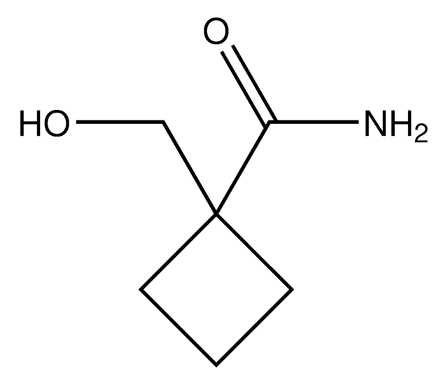 1-(Hydroxymethyl)cyclobutanecarboxamide AldrichCPR