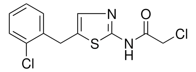 2-CHLORO-N-(5-(2-CHLOROBENZYL)-1,3-THIAZOL-2-YL)ACETAMIDE AldrichCPR