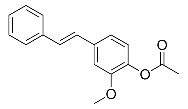 2-METHOXY-4-(2-PHENYLVINYL)PHENYL ACETATE AldrichCPR