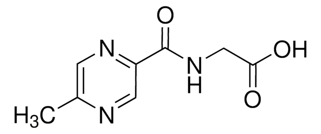 {[(5-Methyl-2-pyrazinyl)carbonyl]amino}acetic acid AldrichCPR