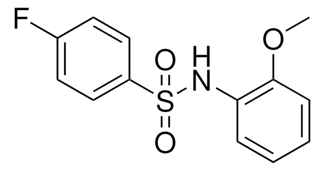 4-FLUORO-N-(2-METHOXYPHENYL)BENZENESULFONAMIDE AldrichCPR