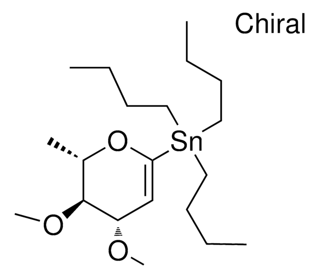 1,5-ANHYDRO-2,6-DIDEOXY-3,4-DI-O-METHYL-1-(TRIBUTYLSTANNYL)-L-ARABINO-HEX-1-ENITOL AldrichCPR