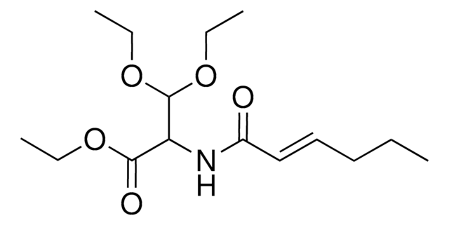 ETHYL 3,3-DIETHOXY-2-[(2E)-2-HEXENOYLAMINO]PROPANOATE AldrichCPR