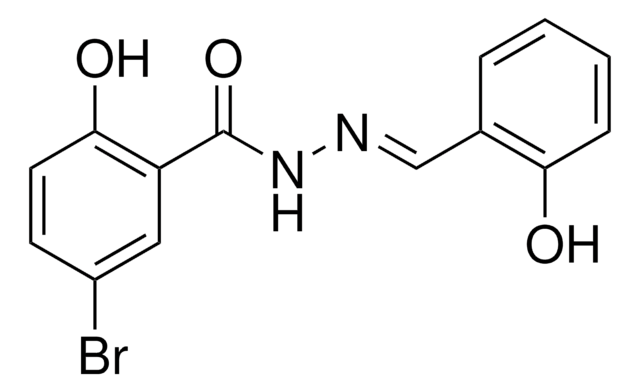 5-BROMO-2-HYDROXY-N'-(2-HYDROXYBENZYLIDENE)BENZOHYDRAZIDE AldrichCPR