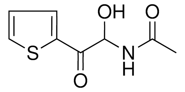 N-(1-HYDROXY-2-OXO-2-(2-THIENYL)ETHYL)ACETAMIDE AldrichCPR