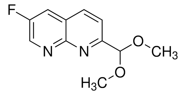 2-(Dimethoxymethyl)-6-fluoro-1,8-naphthyridine AldrichCPR