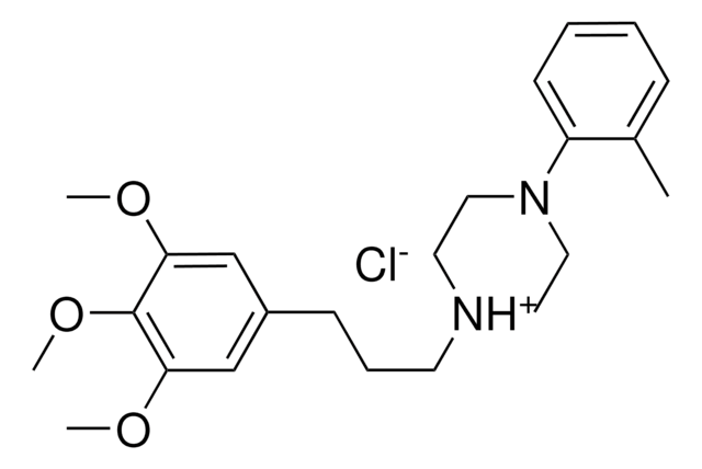 1-(2-METHYLPHENYL)-4-(3-(3,4,5-TRIMETHOXYPHENYL)PROPYL)PIPERAZIN-4-IUM CHLORIDE AldrichCPR