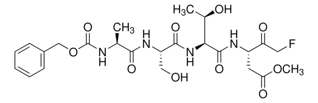 Z-Ala-Ser-Thr-Asp(OMe)-fluoromethyl ketone &#8805;90% (TLC), solid