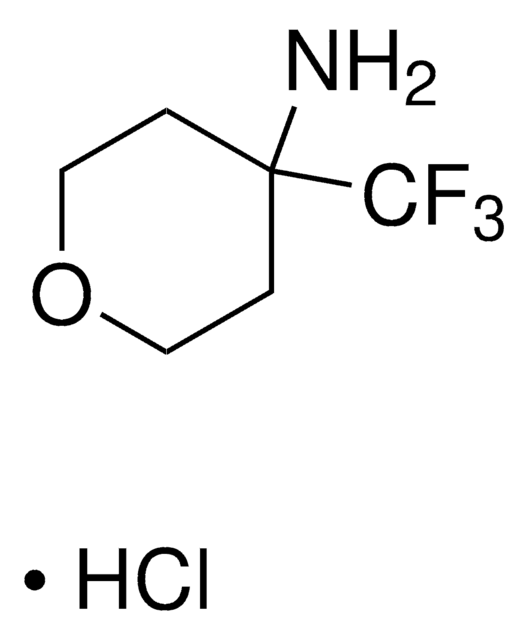 4-(Trifluoromethyl)-tetrahydro-2H-pyran-4-amine hydrochloride AldrichCPR