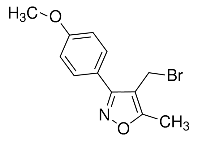 4-(Bromomethyl)-3-(4-methoxyphenyl)-5-methylisoxazole AldrichCPR