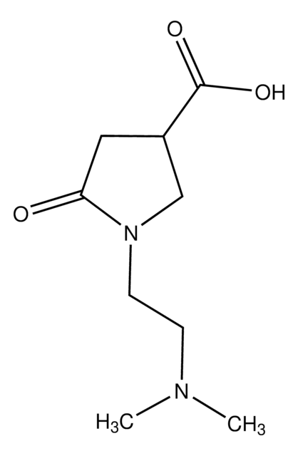 1-[2-(Dimethylamino)ethyl]-5-oxopyrrolidine-3-carboxylic acid AldrichCPR