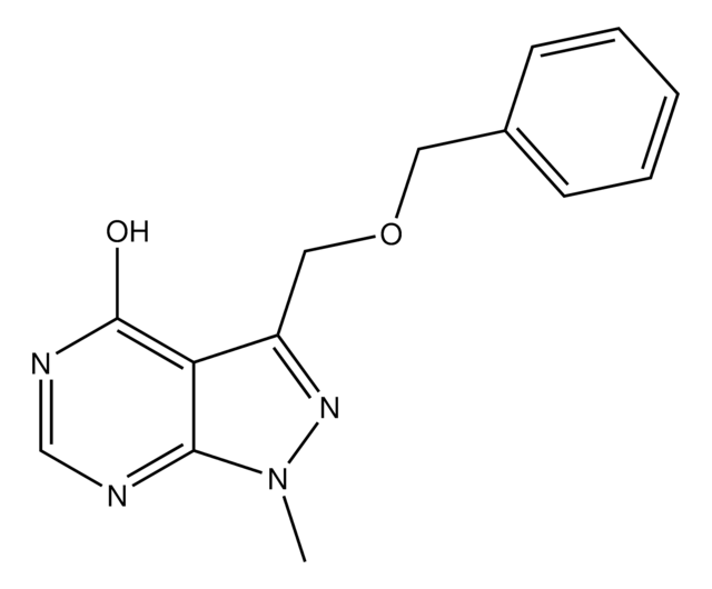 3-[(Benzyloxy)methyl]-1-methyl-1H-pyrazolo[3,4-d]pyrimidin-4-ol AldrichCPR