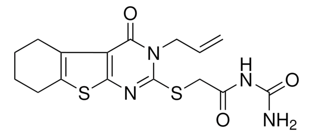 N-{[(3-ALLYL-4-OXO-3,4,5,6,7,8-HEXAHYDRO[1]BENZOTHIENO[2,3-D]PYRIMIDIN-2-YL)SULFANYL]ACETYL}UREA AldrichCPR