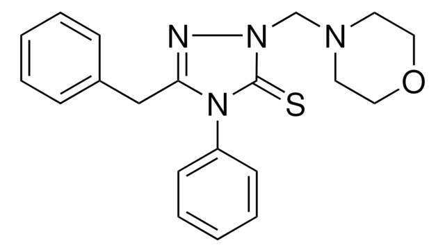 5-BENZYL-2-(4-MORPHOLINYLMETHYL)-4-PHENYL-2,4-DIHYDRO-3H-1,2,4-TRIAZOLE-3-THIONE AldrichCPR