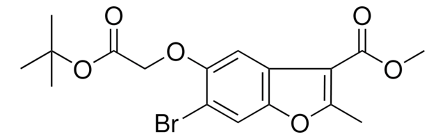 METHYL 6-BROMO-5-(2-TERT-BUTOXY-2-OXOETHOXY)-2-METHYL-1-BENZOFURAN-3-CARBOXYLATE AldrichCPR