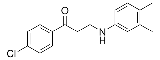 1-(4-CHLOROPHENYL)-3-(3,4-DIMETHYLANILINO)-1-PROPANONE AldrichCPR