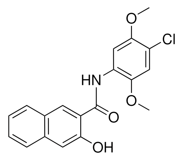 4'-CHLORO-3-HYDROXY-2',5'-DIMETHOXY-2-NAPHTHOIC ACID ANILIDE (CI 37555) AldrichCPR