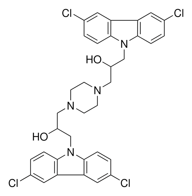 3,3'-(PIPERAZINE-1,4-DIYL)BIS(1-(3,6-DICHLORO-9H-CARBAZOL-9-YL)PROPAN-2-OL) AldrichCPR