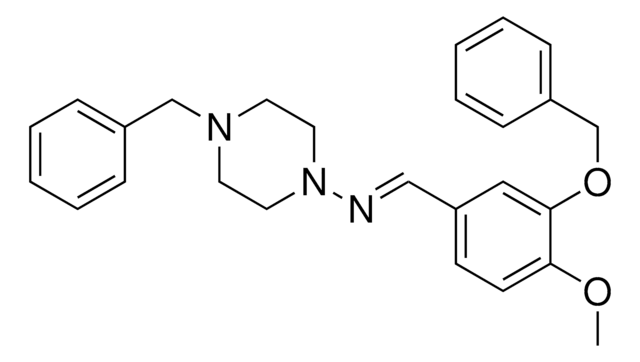 N-(3-(BENZYLOXY)-4-METHOXYBENZYLIDENE)-N-(4-BENZYL-1-PIPERAZINYL)AMINE AldrichCPR