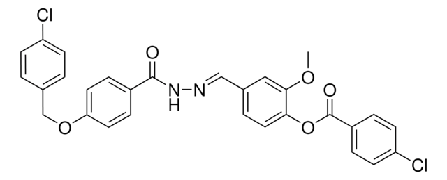 4-(2-(4-((4-CHLOROBENZYL)OXY)BENZOYL)CARBOHYDRAZONOYL)-2-METHOXYPHENYL ...