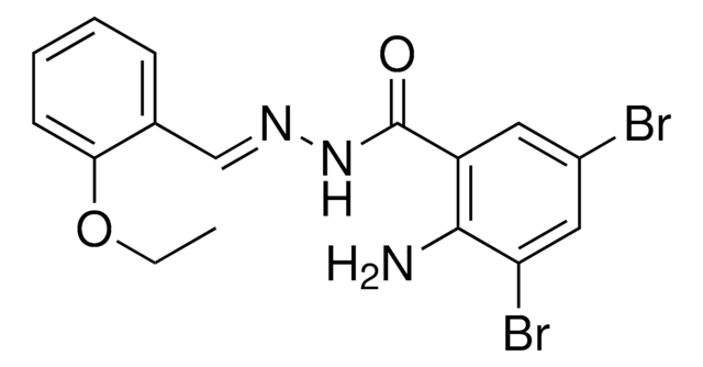 2-AMINO-3,5-DIBROMO-N'-(2-ETHOXYBENZYLIDENE)BENZOHYDRAZIDE AldrichCPR