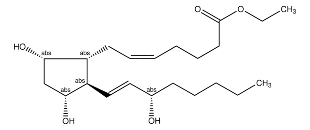 Prostaglandin F2&#945; methyl ester ~5&#160;mg/mL in methyl acetate, &#8805;95% (HPLC)