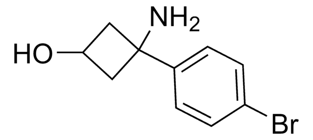 3-Amino-3-(4-bromophenyl)cyclobutanol AldrichCPR