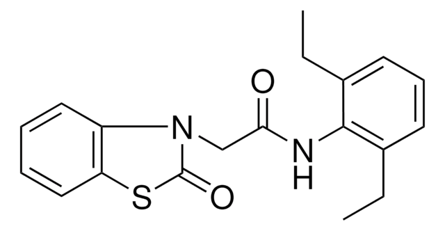 N-(2,6-DIETHYL-PHENYL)-2-(2-OXO-BENZOTHIAZOL-3-YL)-ACETAMIDE AldrichCPR