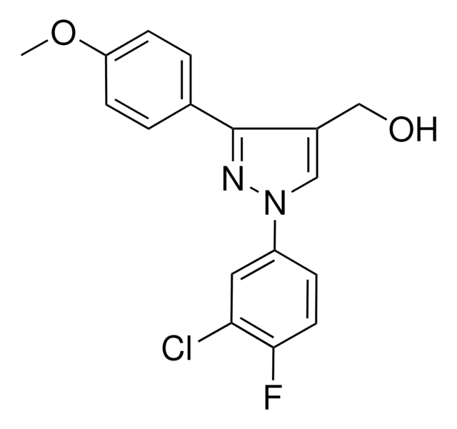 (1-(3-CHLORO-4-FLUOROPHENYL)-3-(4-METHOXYPHENYL)-1H-PYRAZOL-4-YL)METHANOL AldrichCPR