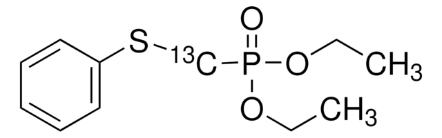 Diethyl (phenylthiomethyl-13C)phosphonate 99 atom % 13C