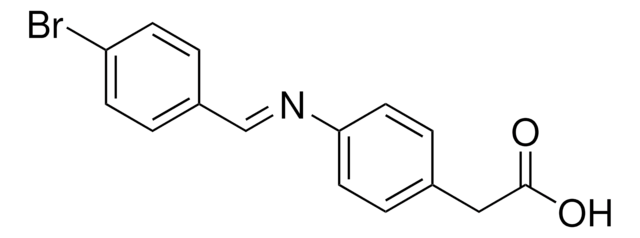 (4-((4-BROMOBENZYLIDENE)AMINO)PHENYL)ACETIC ACID AldrichCPR