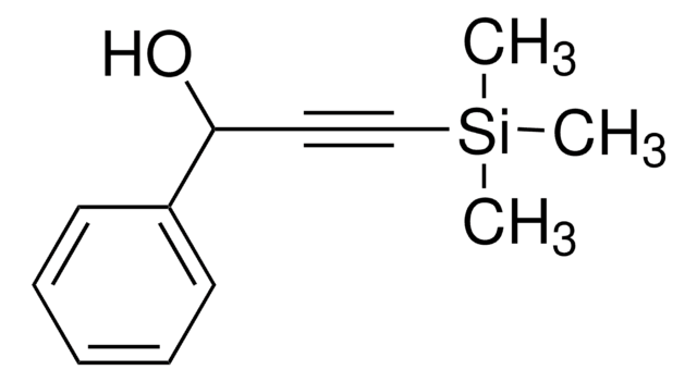 1-Phenyl-3-(trimethylsilyl)-2-propyn-1-ol 97%