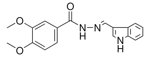 N'-(1H-INDOL-3-YLMETHYLENE)-3,4-DIMETHOXYBENZOHYDRAZIDE AldrichCPR