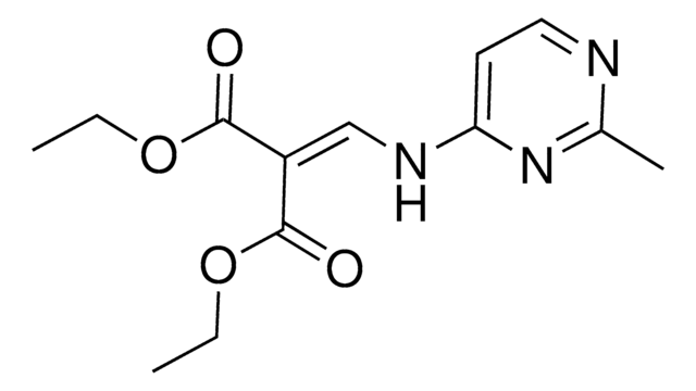 DIETHYL 2-[[(2-METHYL-4-PYRIMIDINYL)AMINO]METHYLENE]MALONATE AldrichCPR