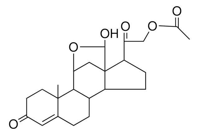 11-BETA,18-EPOXY-18-HYDROXY-3,20-DIOXOPREGN-4-EN-21-YL ACETATE AldrichCPR