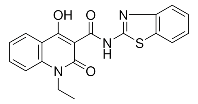 N-(1,3-BENZOTHIAZOL-2-YL)-1-ET-4-HO-2-OXO-1,2-DIHYDRO-3-QUINOLINECARBOXAMIDE AldrichCPR